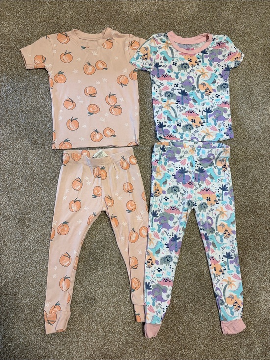 Other - 2T Toddler Kids Short-Sleeve Pajama Sets